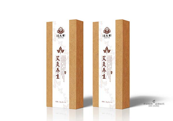 艾柱包裝盒設(shè)計(jì)