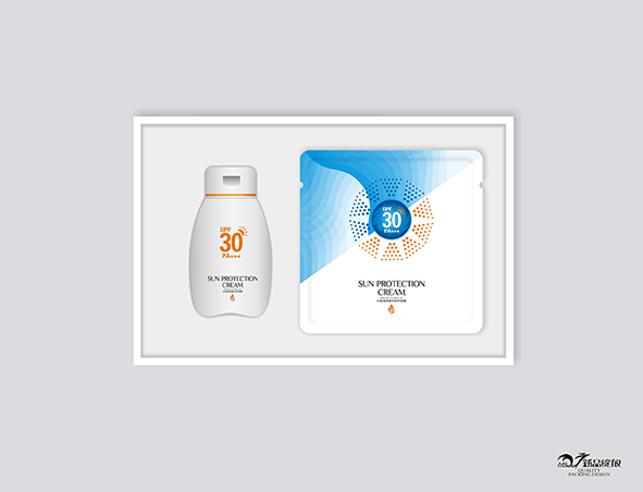 防曬化妝品包裝盒設(shè)計