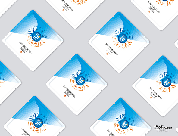 防曬化妝品包裝盒設(shè)計