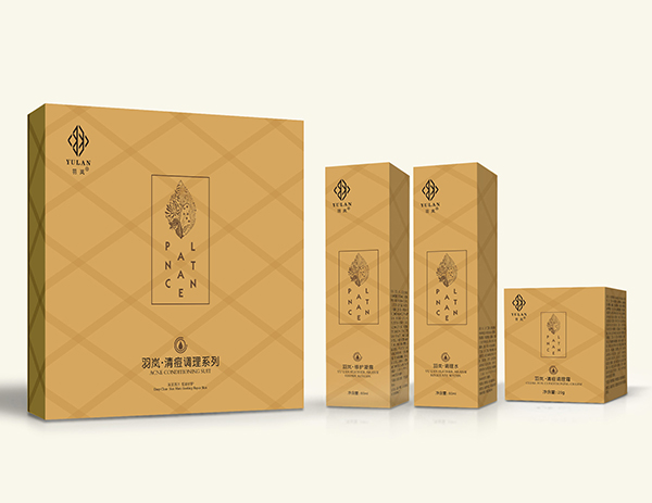 羽嵐清痘調理系列--套盒和三個小盒子