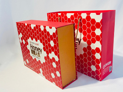 蜂蜜包裝盒定做，精品禮盒定制廠家