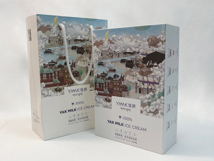 冰激凌包裝盒-精品禮盒定制