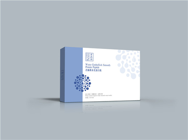 護(hù)膚品包裝盒定制：君施秾水光蛋白肽