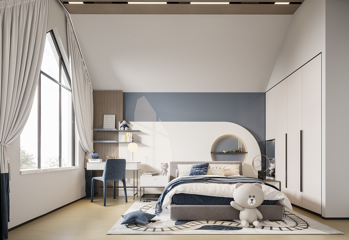 蘇州華麗家族太湖上景花園臥室裝修設(shè)計 蘇州別墅臥室裝修設(shè)計