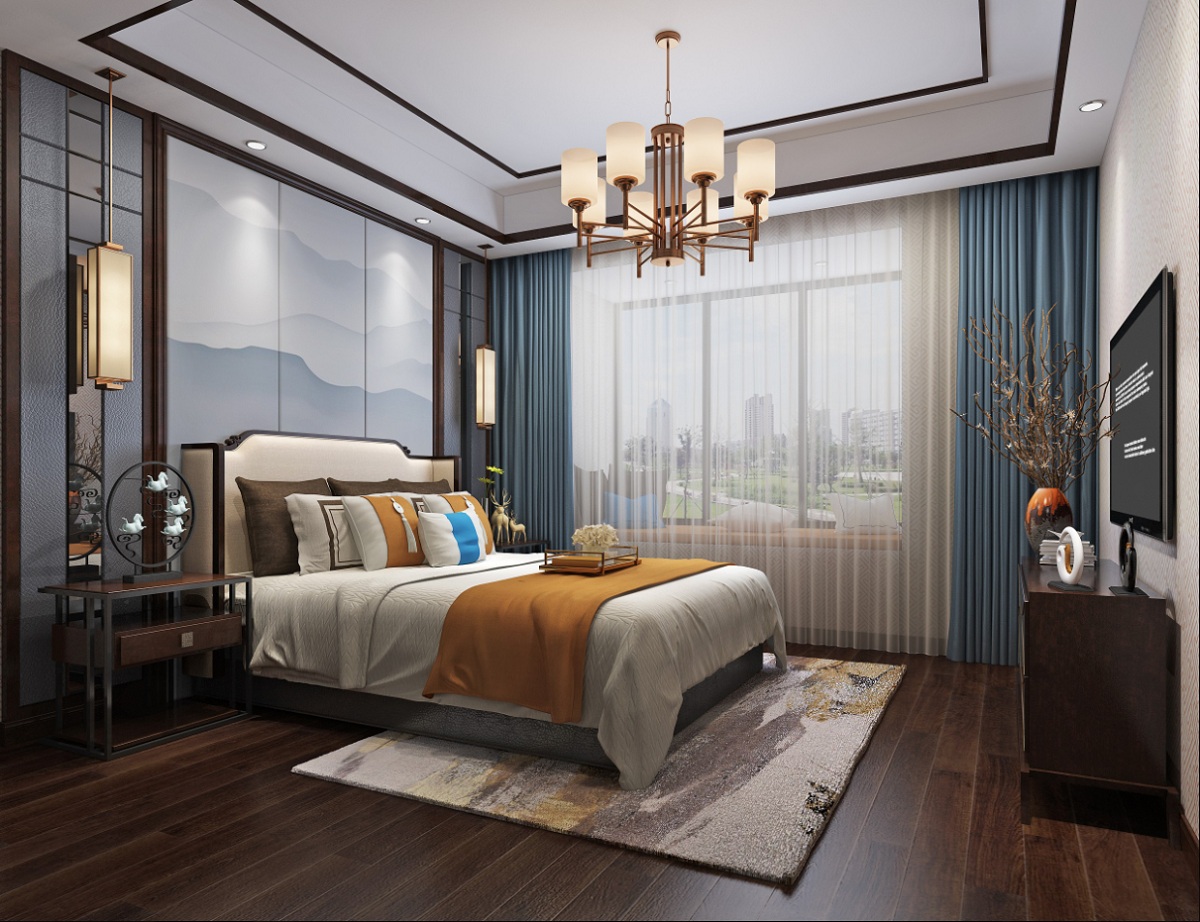 蘇州灣天鉑主臥裝修 蘇州143平米主臥裝修